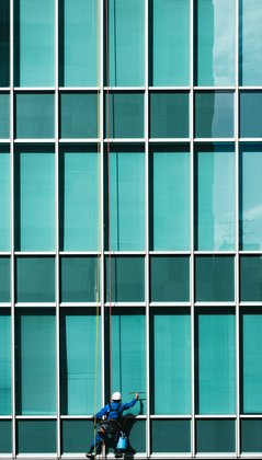 Gebäudereinigung, Fenster, Hehl